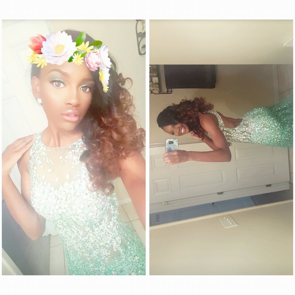 Designer prom dress